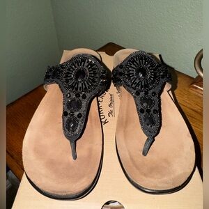 Kork Ease Black Sandals